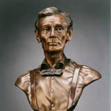 Click on this picture to learn more about our Life Size Lincoln bronze sculptures